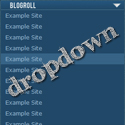 Create A Dropdown Blogroll